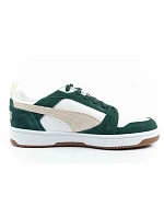 Sportovní obuv pánské tenisky Rebound model 22054566 fashionable comfortable white green - Puma Sportovní obuv pánské tenisky Rebound model 22054566 fashionable comfortable white green - Puma