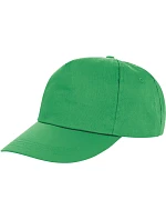 Result Headwear RC 080X – 5-panelová polyesterová čiapka s kšiltom 28.080X jablkovo zelená