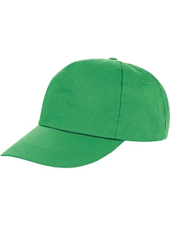 Result Headwear RC 080X – 5-panelová polyesterová čiapka s kšiltom 28.080X jablkovo zelená