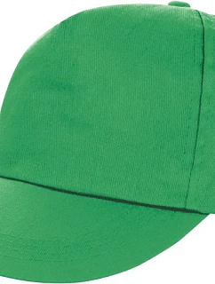Result Headwear RC 080X – 5-panelová polyesterová čiapka s kšiltom 28.080X jablkovo zelená