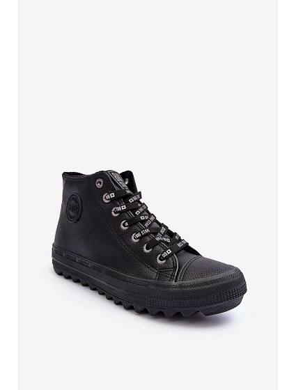 Dámské Tenisky Big Star Vysoké Zateplené Černé model 21595933 - Big Star Shoes