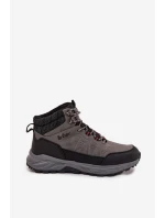 Pánské trekové boty s izolací Lee Cooper LCJ-25-01-3722M šedé