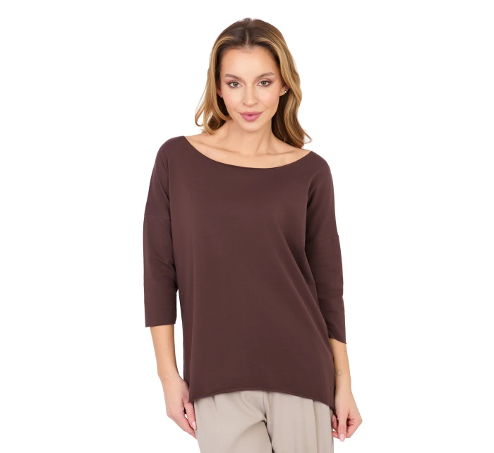 Blúzka RV BZ A1187.36 tmavohnedá