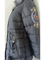 Dámska zimná bunda s kapucňou J-W1704(ty0162) - Feifa