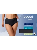 sloggi Double Comfort T Maxi 2P - BLACK - SLOGGI BLACK - SLOGGI