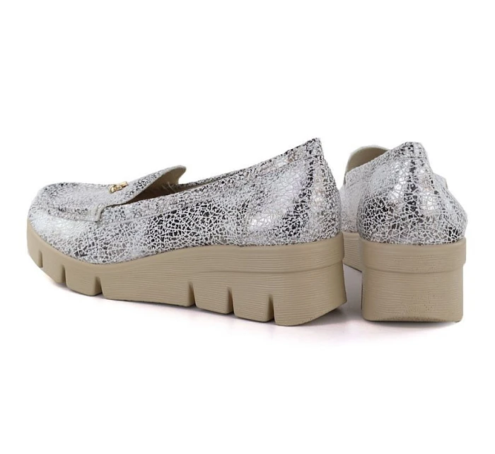 Dámské boty na platformě ve zlaté barvě M.Daszynski model 22068838 - M. Daszyński