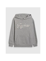 Chlapecká mikina s kapucí volná model 22135680 dětské - 4F