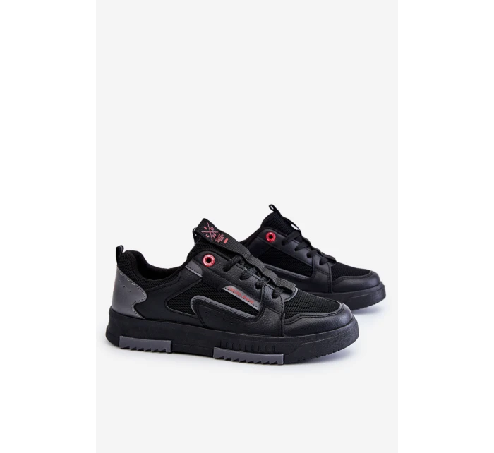 Damskie Niskie Sneakersy Cross Jeans LL2R4012C Czarne