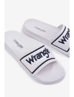 Klapki Męskie WRANGLER AVERELL SLIDER MEN LOW 20251042.1FG Białe Klapki Męskie WRANGLER AVERELL SLIDER MEN LOW 20251042.1FG Białe