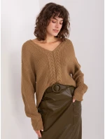 Sweter BA SW model 21943247 camelowy - FPrice