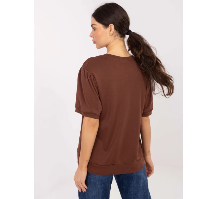 Blúzka MJ BZ H1408.53 hnedá