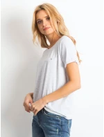 Tričko RV TS 4838.41P svetlo šedá