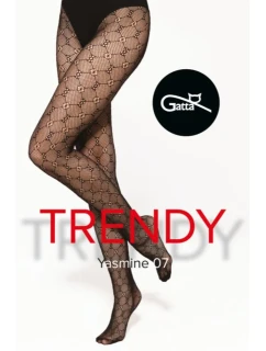 YASMINE - 07 SIEŤOVANÉ PANČUCHY