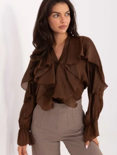 Košeľa s dlhým rukávom model 218415 Rue Paris