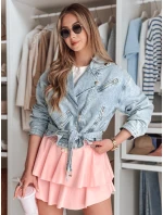 Dámska džínsová bunda RAMMATR modrá FashionStreet TY4893