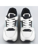 Biele dámske športové topánky (P-67)
