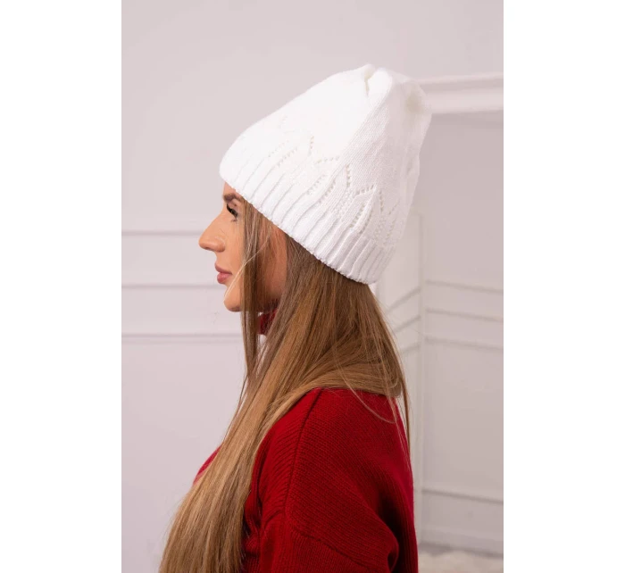 Dámska čiapka Irmina K333 biela Dámska čiapka Irmina K333 biela