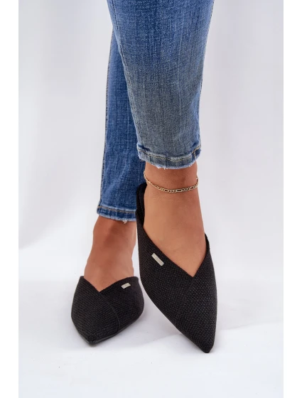 Dámské pantofle s  Big Star Černé model 21686383 - Big Star Shoes