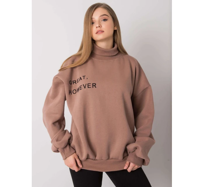 Mikina EM BL 649.23X hnedá