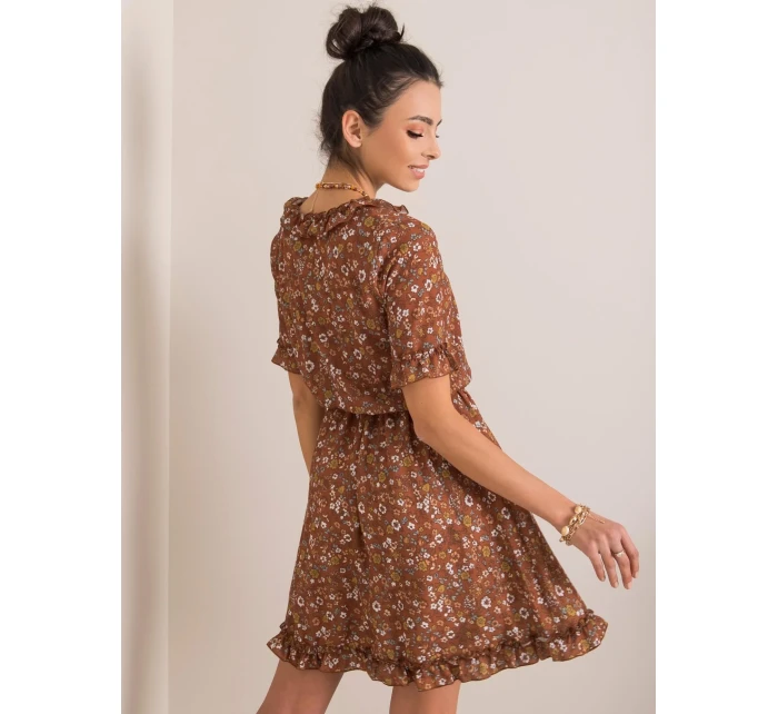 Šaty LK SK 508097.68P hnedá