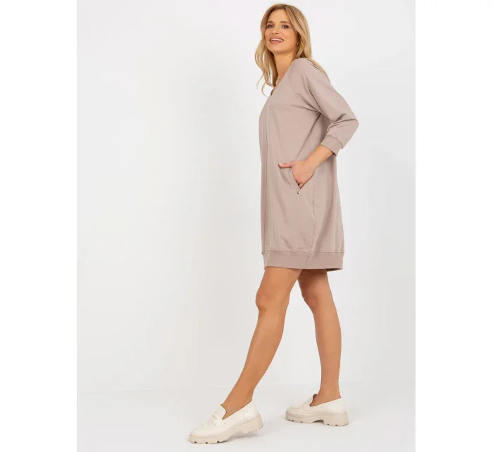 Šaty RV SK 7203.35P tmavo lila