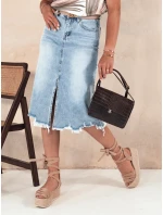 Sukňa STELLIS modrá FashionStreet CY0384 Sukňa STELLIS modrá FashionStreet CY0384