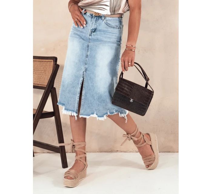 Sukňa STELLIS modrá FashionStreet CY0384 Sukňa STELLIS modrá FashionStreet CY0384