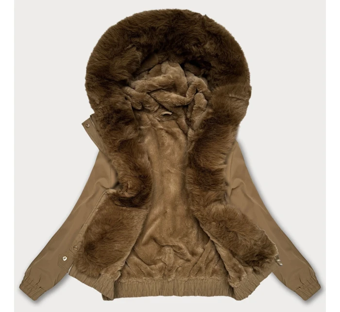 kurtka z ciemny beżowy model 21731640 - S'WEST kurtka z ciemny beżowy model 21731640 - S'WEST