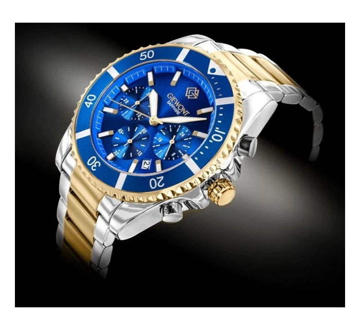 Pánske hodinky Giewont Chronograph Sapphire Multicolour GW3970-B5 Pánske hodinky Giewont Chronograph Sapphire Multicolour GW3970-B5