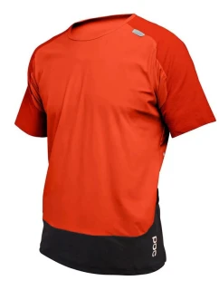 POC 52501-1210 RESISTANCE XC TEE ORANGE/BLACK SS 52501-1210