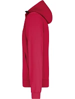 JN 1146 Pánská 2vrstvá softshellová bunda s kapucí model 22530580 red/black - Daiber