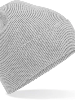 B Pletená čepice z bio bavlny 53.0 light grey model 22432983 - Beechfield