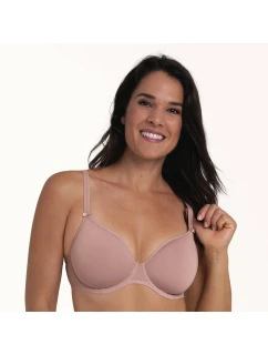 Selma Pure podprsenka s kosticami a vystuženými košíčkami 5237 rosewood - RosaFaia