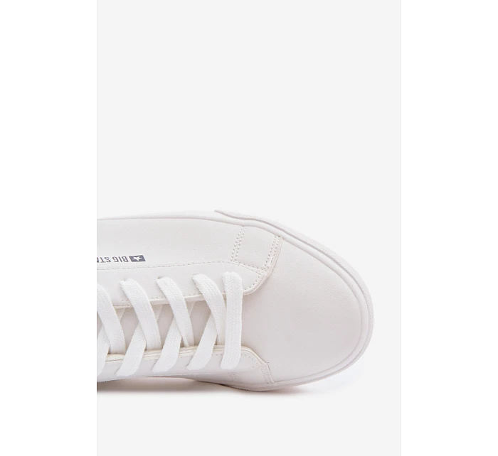 Pánské Tenisky Eko Kůže Big Star OO174018 Bílé