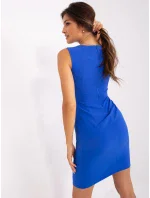 Sukienka LK SK  kobaltowy model 18861857 - FPrice