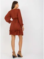 Šaty TW SK BI tmavě oranžová model 17655156 - FPrice Šaty TW SK BI tmavě oranžová model 17655156 - FPrice