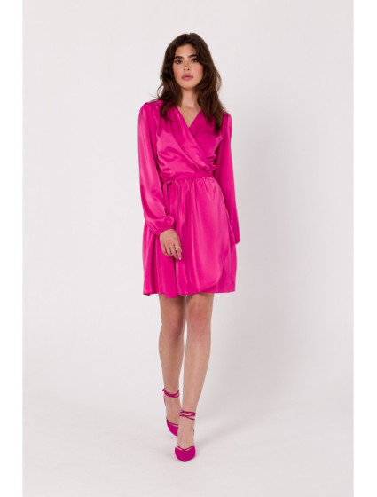 K175 Rozšírené šaty - ružové