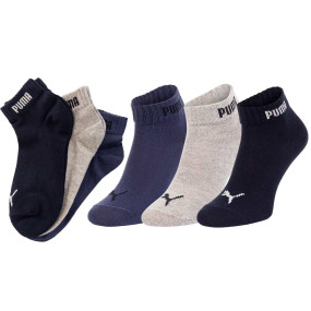 Puma 3Pack ponožky 887498 Navy/Blue/Grey