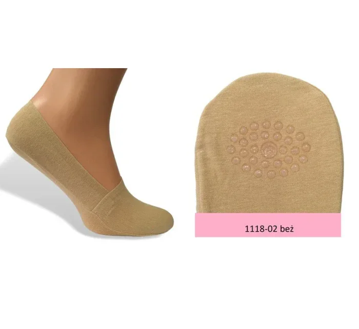 Dámske ponožky "mokasíny" 1118