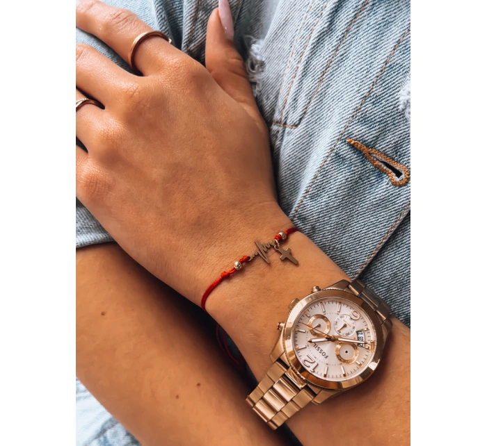 Náramek červený Dstreet model 21969327 - FashionStreet