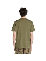 Pánske tričko adidas Camo v olivovej farbe KC7164 Pánske tričko adidas Camo v olivovej farbe KC7164