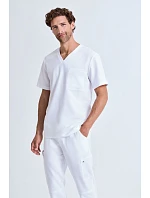 NN 200 Pánský strečový s výstřihem do V black model 22418005 - Onna NN 200 Pánský strečový s výstřihem do V black model 22418005 - Onna