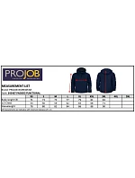 Padded Jacket Zateplená pracovní softshellová bunda 64. red model 22462977 - ProJob Padded Jacket Zateplená pracovní softshellová bunda 64. red model 22462977 - ProJob