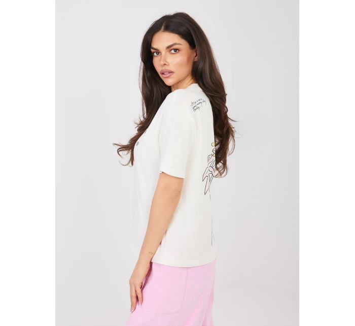 T shirt D12022AH02645AA biały T shirt D12022AH02645AA biały