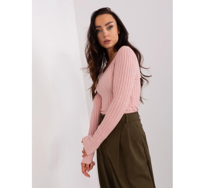 PM SW PM1088 Sveter.25 svetlo ružová