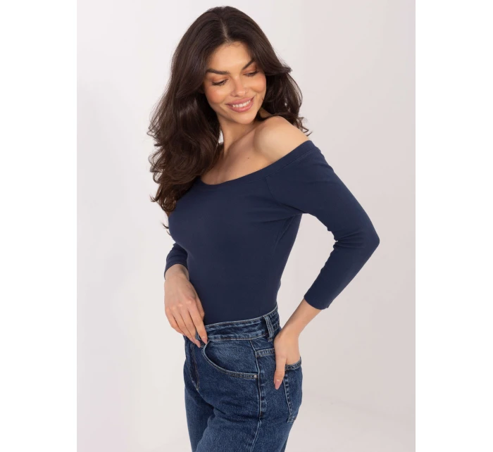 Blúzka WT BZ A1087.65 tmavomodrá