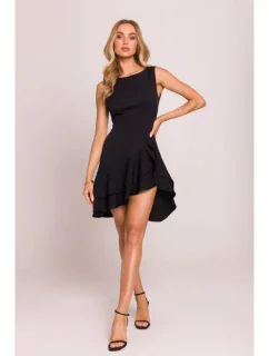 mini šaty černé model 20970673 - Moe