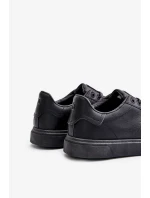 Pánske kožené tenisky ECO Big Star - čierne