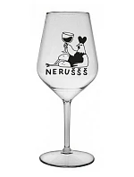NERUŠŠŠ - číry nerozbitný pohár na víno 470 ml