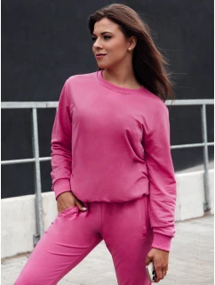 Dámska mikina GLAMFLAIR ružová FashionStreet BY1317